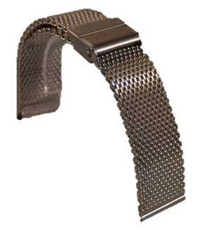 Mesh-Armband – 20/22 mm – 316L Stahl und Roségold