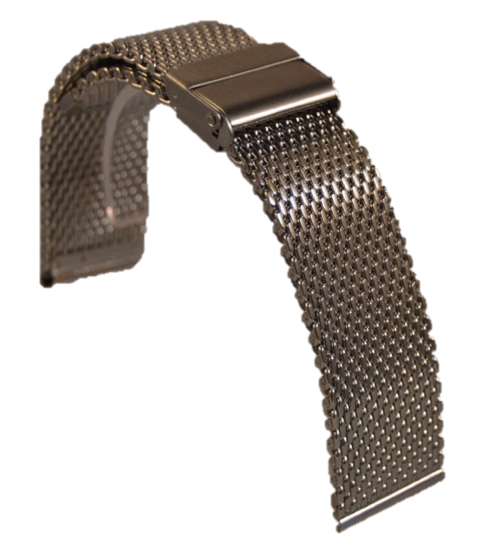 Mesh-Armband – 20/22 mm – 316L Stahl und Roségold